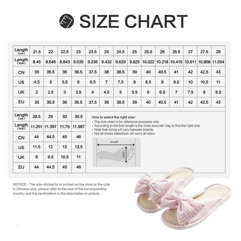 2 Pairs Toe Slippers Breathable Anti- Slippers Lovely Knot Shoes - Image 2
