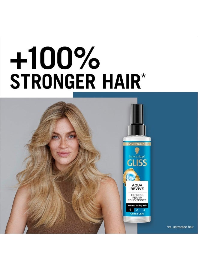 SCHWARZKOPF Gliss Schwarzkopf Gliss Aqua Revive - Express Repair Conditioner, 200ml - Image 3