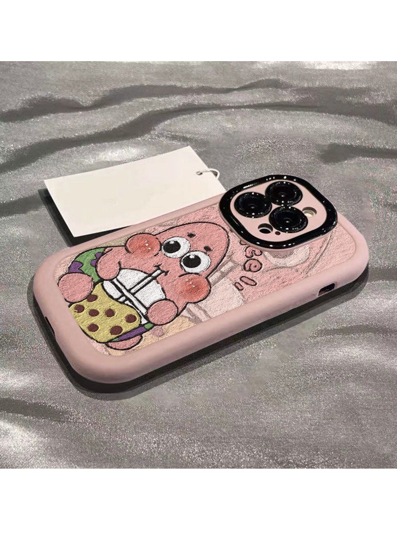 NIBEMINENT Pai Da Xing Milk Tea Protective TPU Case Cover For iPhone 17 Air, Pink