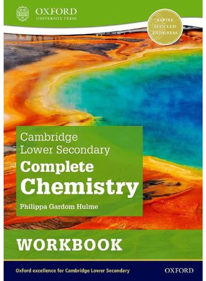 Cambridge Lower Secondary Complete Chemistry Workbook Second Edition Ed 2