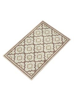 Generic 40*60cm Crystal Velvet Dot Plastic Bottom Entrance Door Mat High-End Light Luxury Advanced Entrance Foot Mat Entrance Porch Carpet Home Non-Slip Foot Mat (lantern-1)  - Image 1