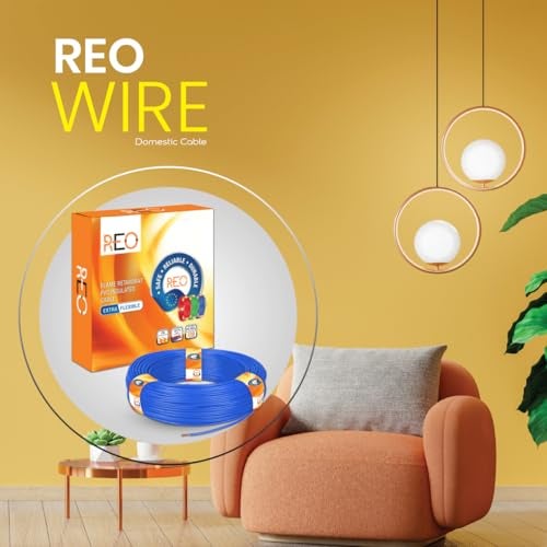 Reo by Havells | 1.0 sqmm Copper Wire (90 meter -Yellow)| Class 5 Conductor (99.95% copper)|Flame Retardant - Extra Flexible PVC Insulated Cable Ideal for Domestic (WRFFDNRA12X5) - Image 2