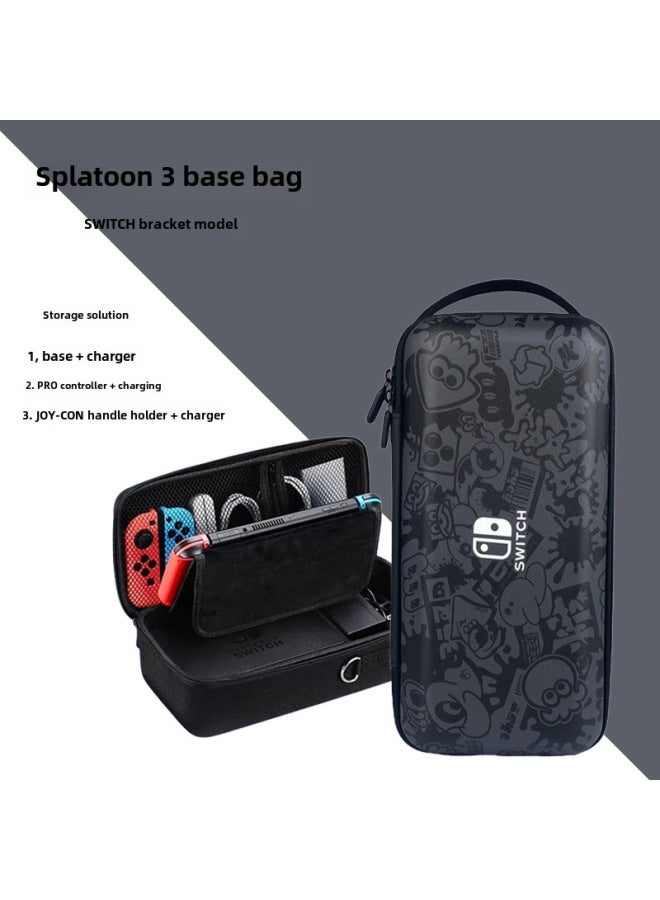 Neutral Suitable For Nintendo Switch Oled Storage Bag Ns Game Machine Portable Large Capacity Hard Shell Protective Cover - Image 1