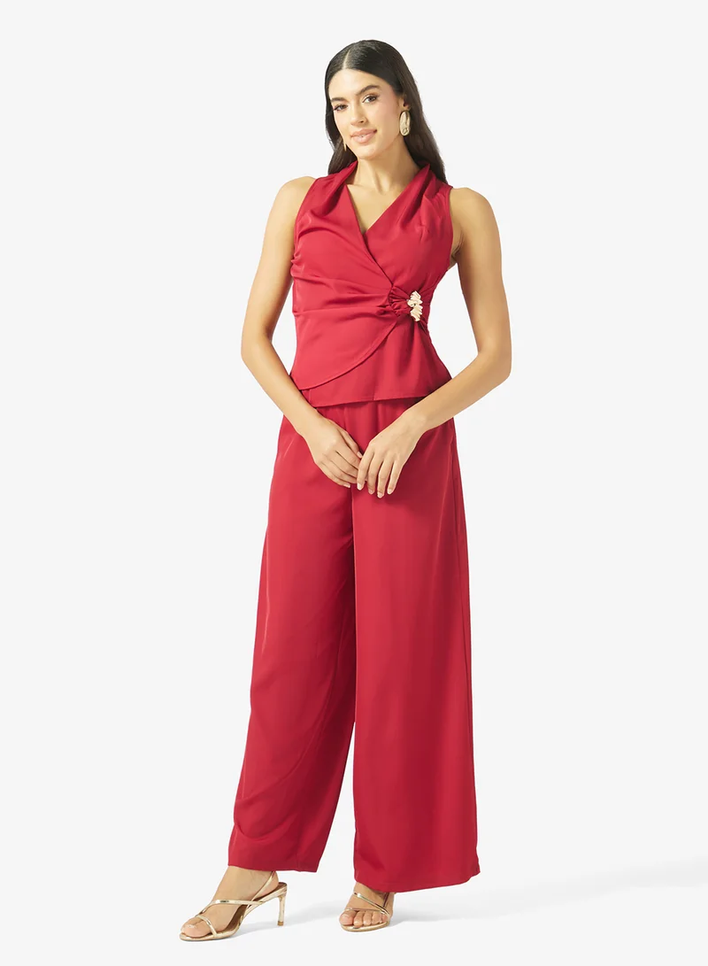 Halter Neck Top & Pant Set
