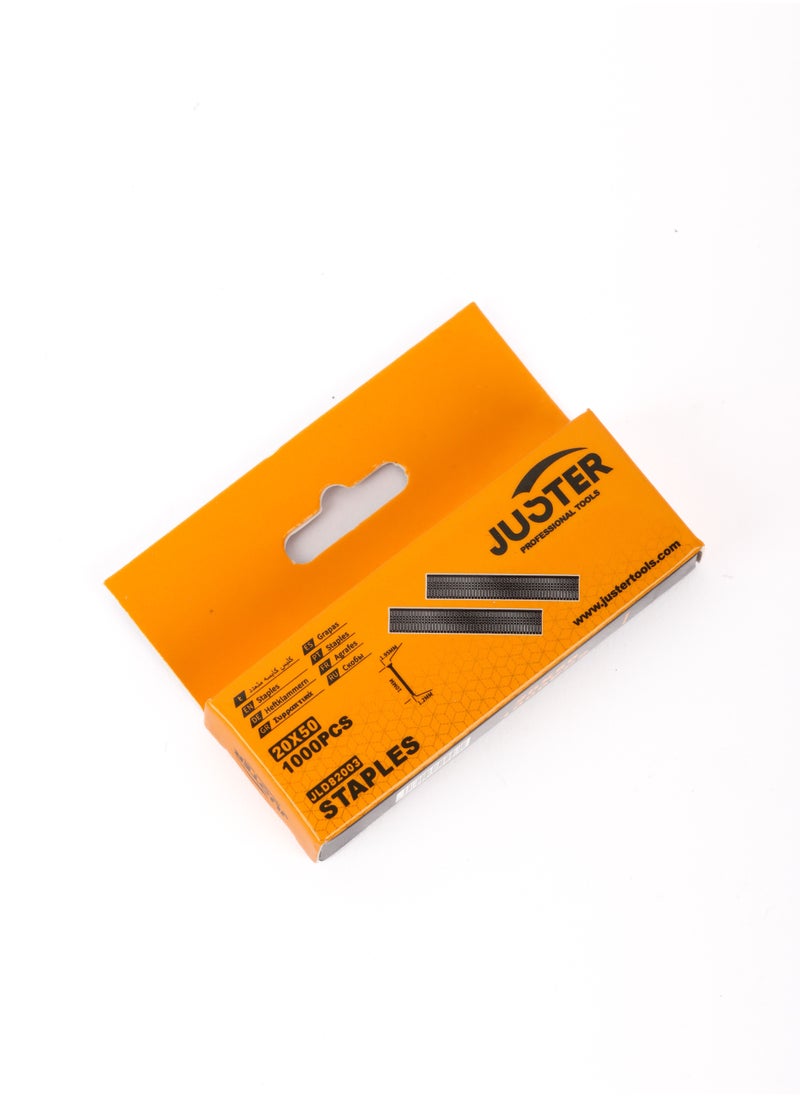 JUSTER 1000-Piece Staples Silver 10MM / 2mm  - Image 2