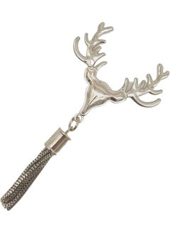 Angel Çanta Aksesuar Angel Bag Accessory Silver Color Tassel Deer Model Bag Ornament  - Image 2