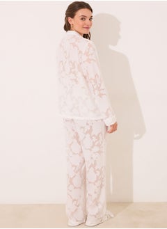 women'secret Floral Pajama Set  - Image 3
