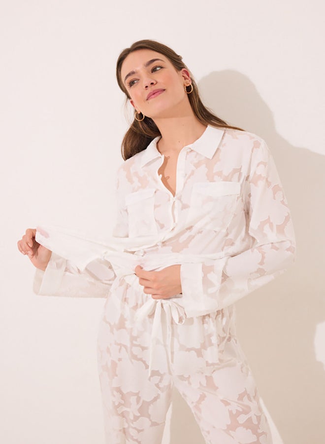 Floral Pajama Set