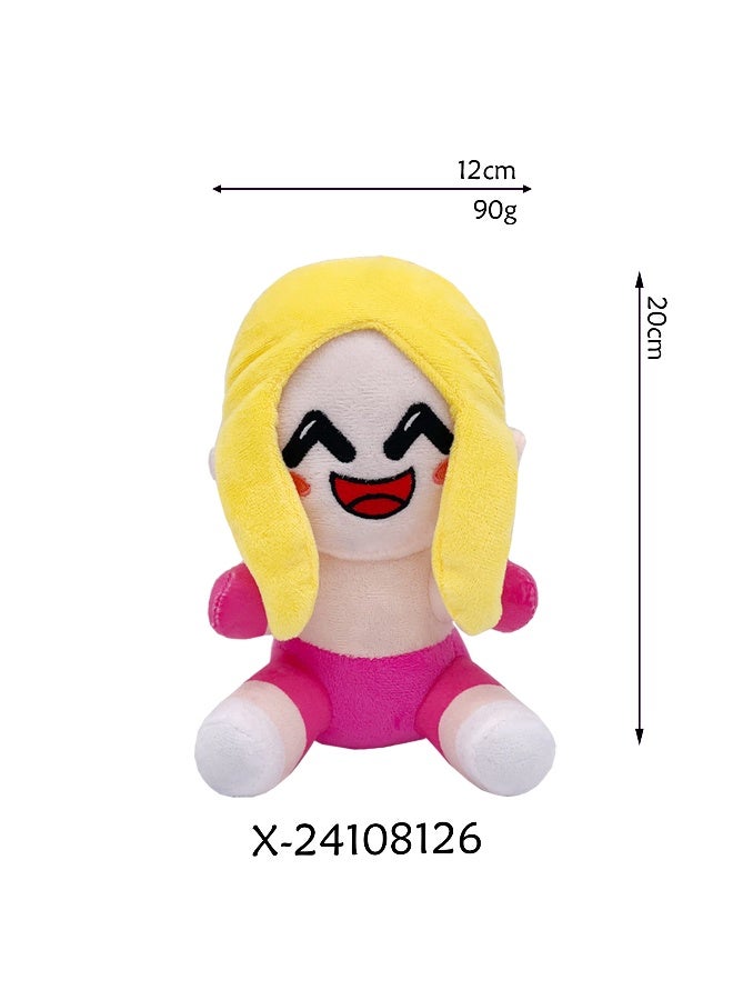 Cross-Border New Arrival: OMZ Plush Hooded Cute Boy and Girl Doll Soft Toy 