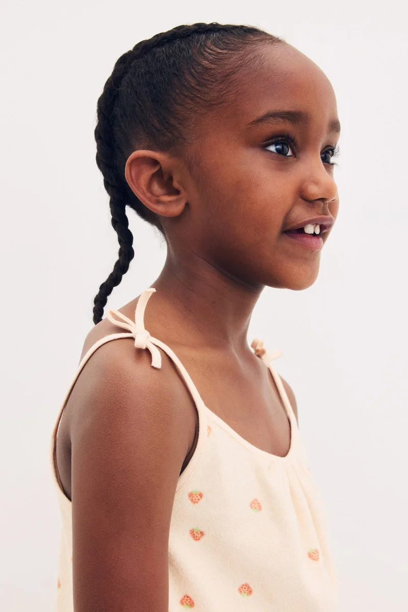 H&M Patterned terry jumpsuit