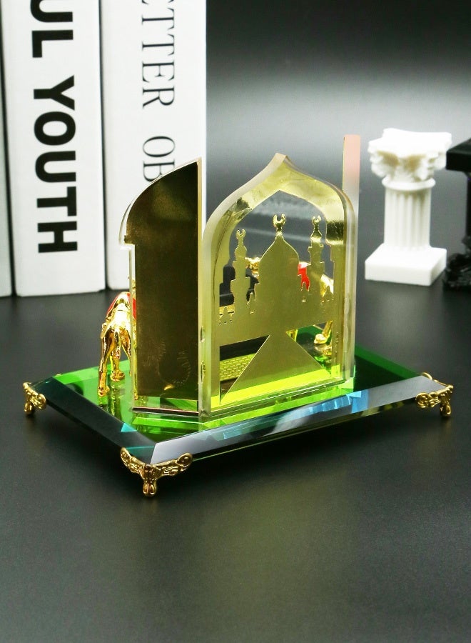 MHONGWEI Muslim Gift Hajj Home Crystal Ornament Art Decoration For Living Room Bedroom Office - Image 4
