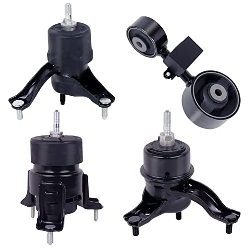 GEUMRI Engine and Transmission Motor Mount Fits 2007 2008 2009 Toyota Camry 2.4L Automatic Transmission A62009 A4295 A4274 A4288 - Image 1
