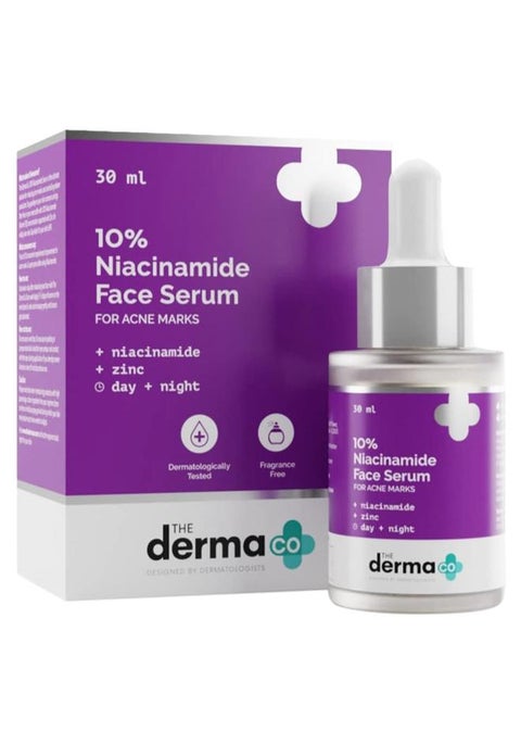 10% Niacinamide Face Serum with Zinc for Acne Marks | Fades Acne Marks And Dark Spots | Controls Oil