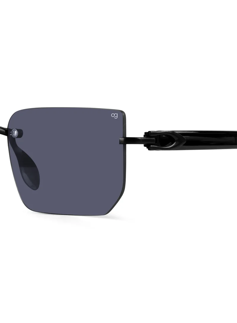 ووجلز نظارة شمسية مستطيلة بحماية من الأشعة فوق البنفسجية | رجالي ونسائي | بدون إطار