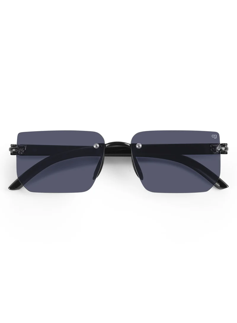 Woggles  Unisex UV Protection Rectangle Sunglasses |Rimless Sunglasses  | Best Price UAE