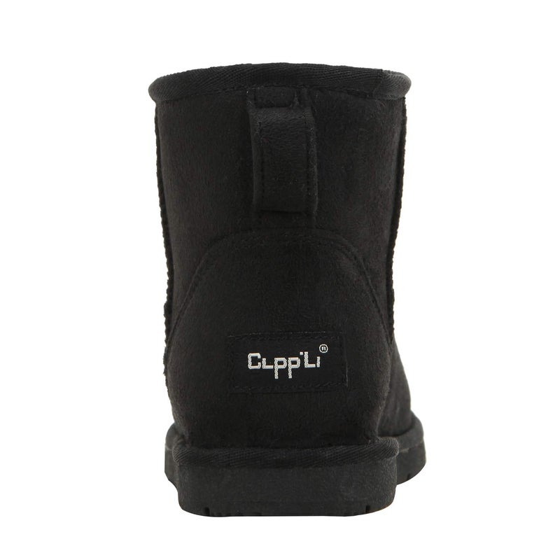 CLPP'LI Womens Classic Mini Winter Snow Boots - Black - 8 - Image 5
