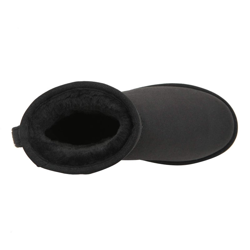 CLPP'LI Womens Classic Mini Winter Snow Boots - Black - 8 - Image 4