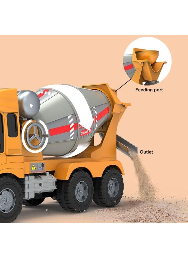 Babycare Babycare - Wheels Mini Cement Mixer Construction Truck - Red  - Image 3