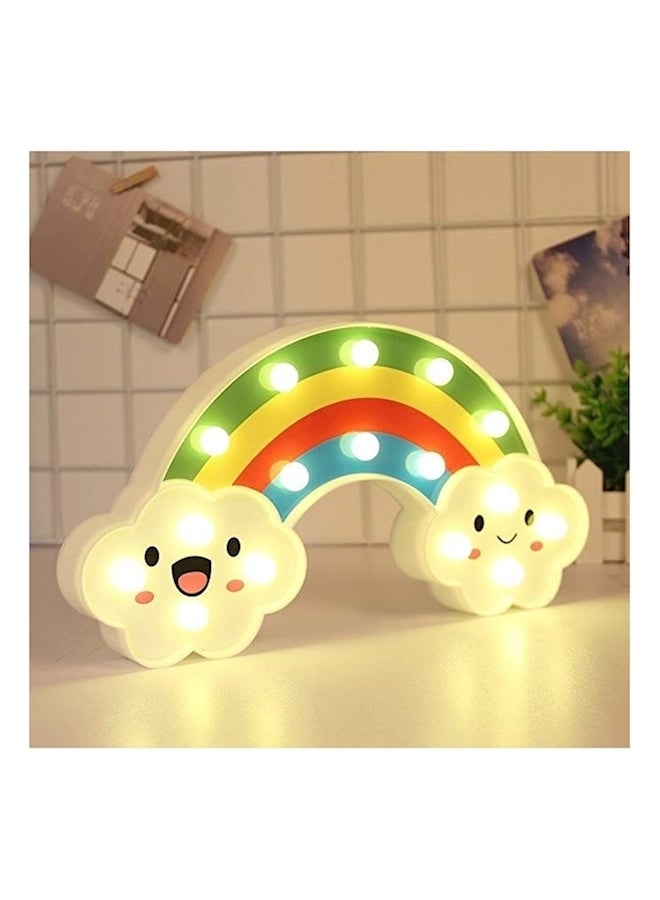 LED Rainbow Marquee Decorative Lights Multicolour 30cm - Image 2