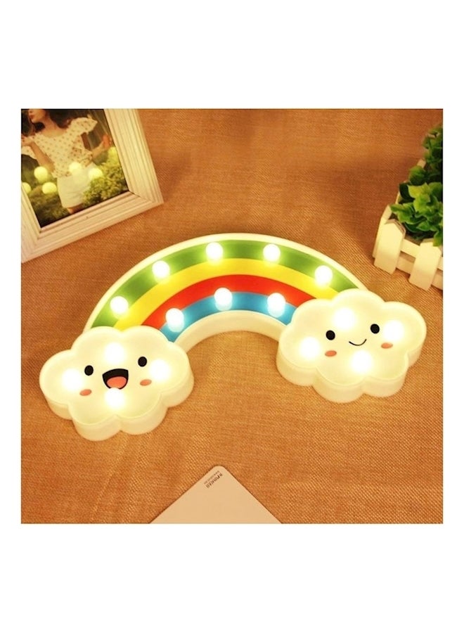 LED Rainbow Marquee Decorative Lights Multicolour 30cm - Image 3