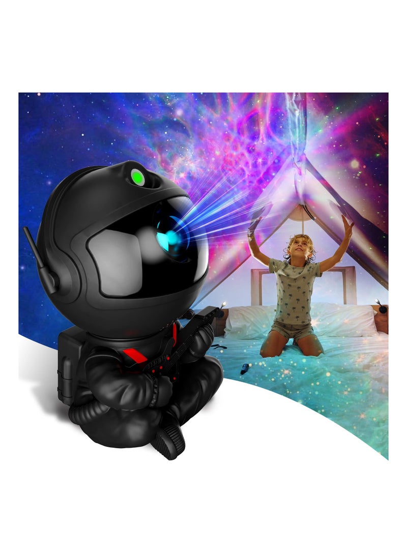 SYOSI Astronaut Light Projector, Galaxy Projector for Bedroom, Star Projector Galaxy Light, Night Light for Kids, Boys and Girls Room Decoration, Home Theater, Ceiling, Timer, Remote Control  - Image 1