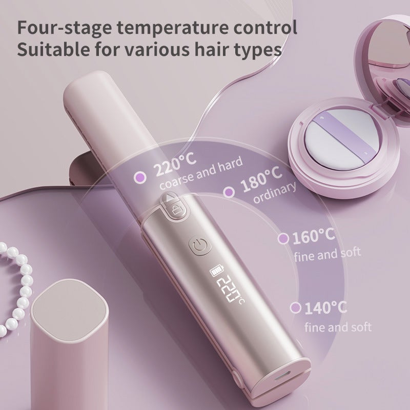 فرشاة فرد الشعر اللاسلكية - محمولة، سيراميك، 7 إعدادات حرارة - Image 1