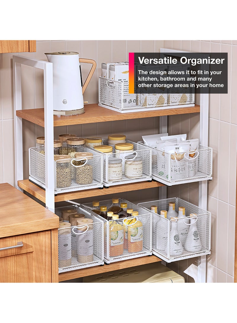 The Sisters Corner Sliding Shelf for Kitchen Cabinet – Pull-Out Spice Rack, Bathroom Cabinet Organizer, Pantry Storage & Kitchen Organizer - Image 3