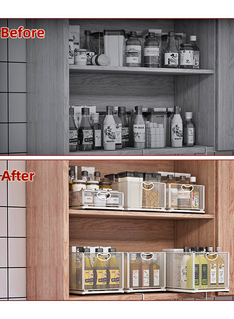 The Sisters Corner Sliding Shelf for Kitchen Cabinet – Pull-Out Spice Rack, Bathroom Cabinet Organizer, Pantry Storage & Kitchen Organizer - Image 4