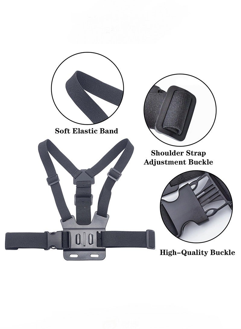 Cell phone chest strap holder GoPro strap holder - Image 5