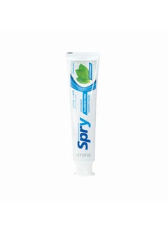 Xlear Spry Xylitol Toothpaste 5oz, Fluoride Free Toothpaste Adult and Kids, Teeth Whitening Toothpaste with Xylitol, Natural Breath Freshening, Mouth Moisturizing Ingredients, Peppermint (Pack of 6)  - Image 4