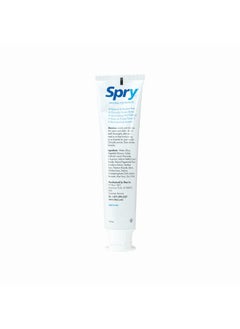 Xlear Spry Xylitol Toothpaste 5oz, Fluoride Free Toothpaste Adult and Kids, Teeth Whitening Toothpaste with Xylitol, Natural Breath Freshening, Mouth Moisturizing Ingredients, Peppermint (Pack of 6)  - Image 5