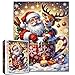 Tucocoo Santa Claus and Reindeer Jigsaw Puzzles for Adults 1000 Pieces Christmas Art Puzzle 20 x 27 Inch Colorful DIY Craft Magical Holiday Puzzles for Home Decor Perfect for Game Nights - Image 2