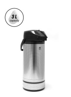 Peacock Airpot Pump Flask 3L – Premium Japan-Made Insulated Beverage Dispenser  - Image 1