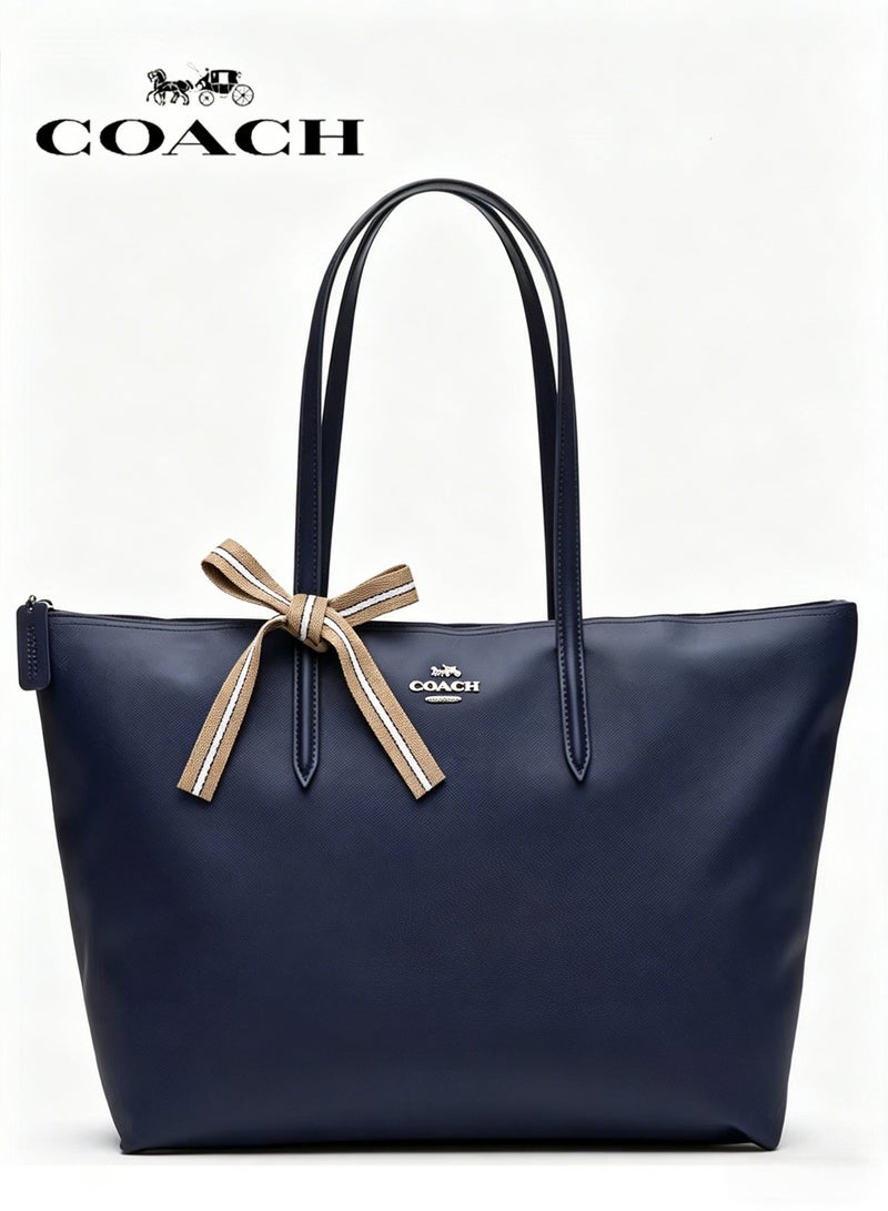 coachoutlet Coach women's tote bag, handbag, women's shoulder bag, crossbody bag, fashionable and multifunctional - Image 1