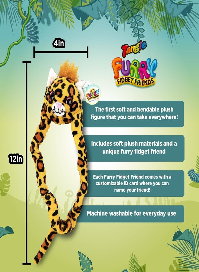 TANGLE Furry Fidget Friends (Wisdom The Leopard) - Image 2