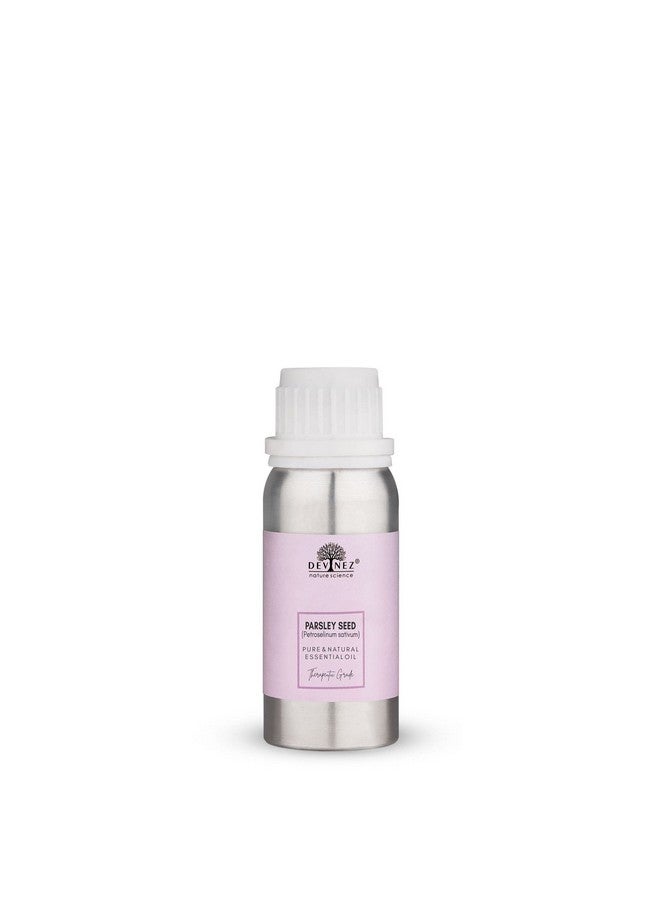 Devinez Parsley Seed Essential Oil 100% Pure Natural & Undiluted 500Ml In Anodized Aluminum Bottle - Image 1
