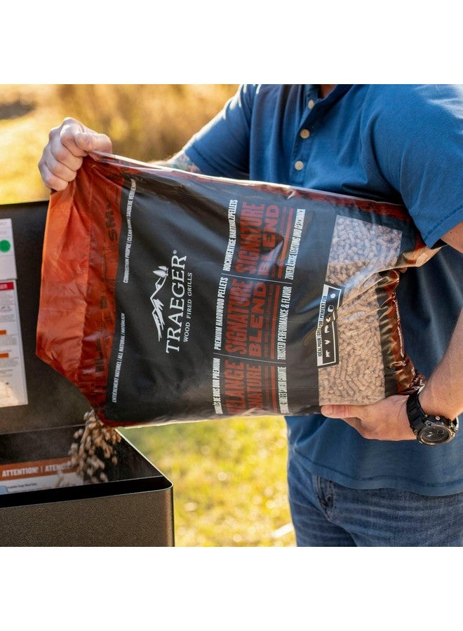 TRAEGER High Quality Premium Signature Blend Hardwood Pellets Brown 9 kg PEL337 - Image 3