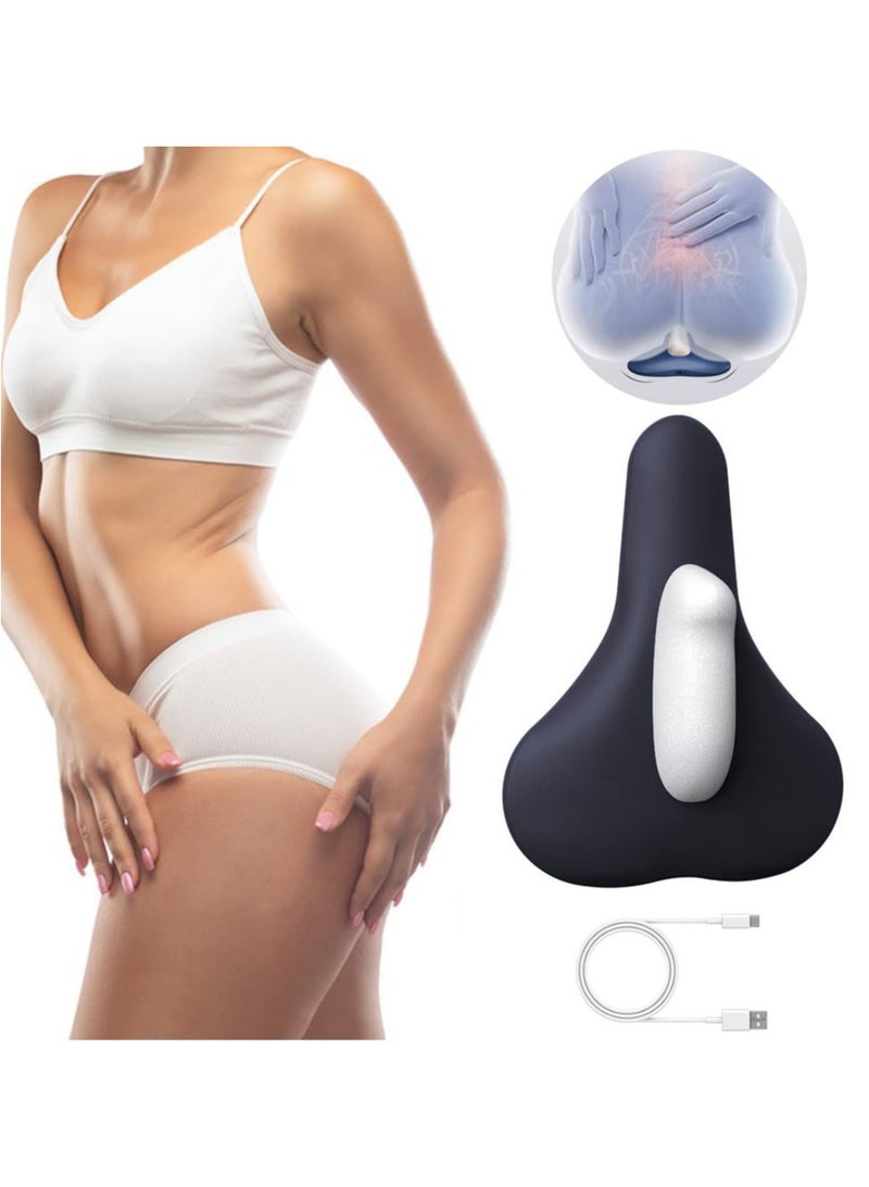 Generic Kegel Trainer Endurance Trainer for Men Women, Pelvic Floor Muscle Strengthening Trainer, Cushion Type Kegel Trainer, Prostate Function Enhancement Vibration Massager,  for Pelvic Floor Physical Therapy and Kegel Sports Products (Black) ﻿  - Image 1