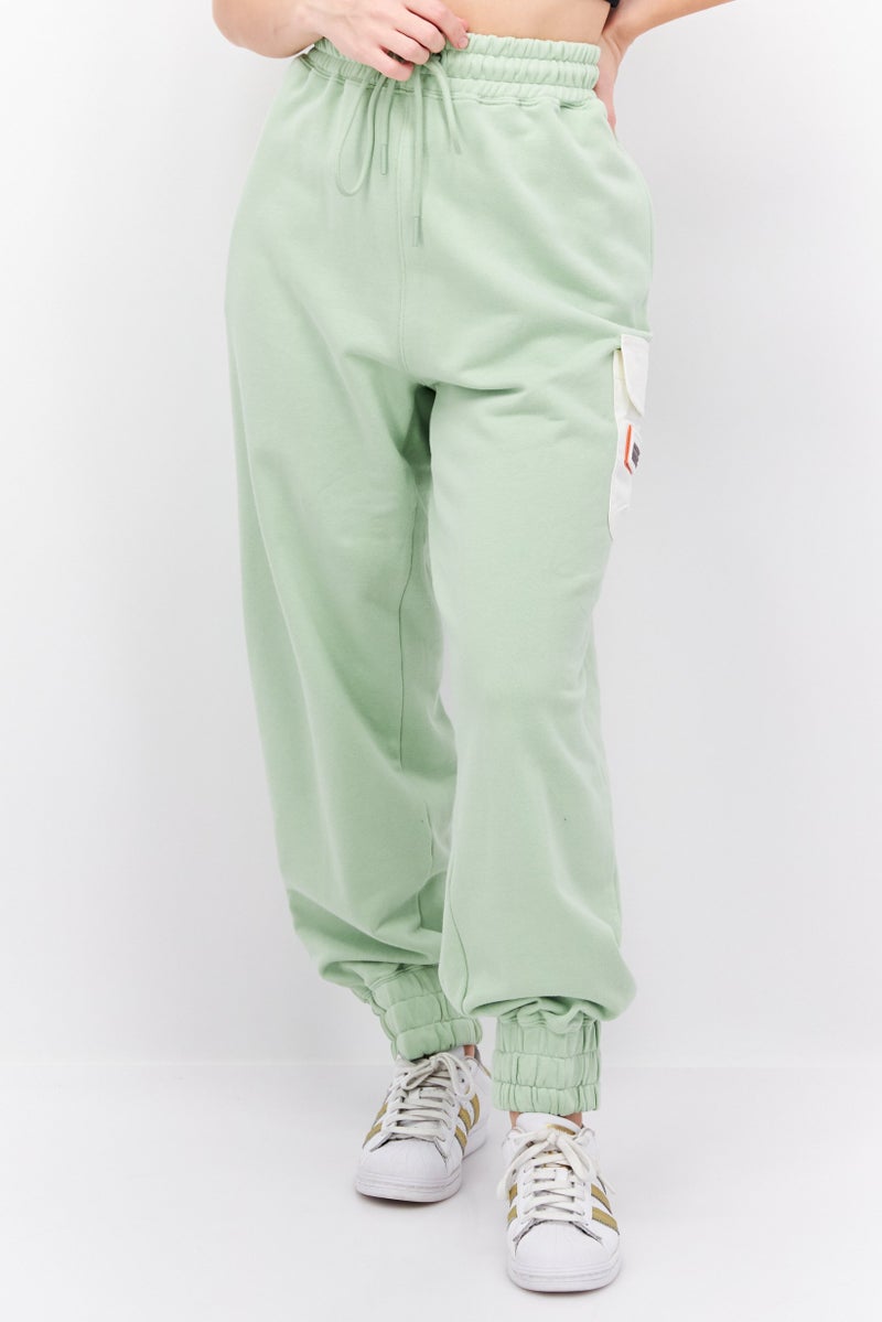 TRIBE OF 6 Women Sportswear Fit Training Sweatpants, Light Green  - Image 1