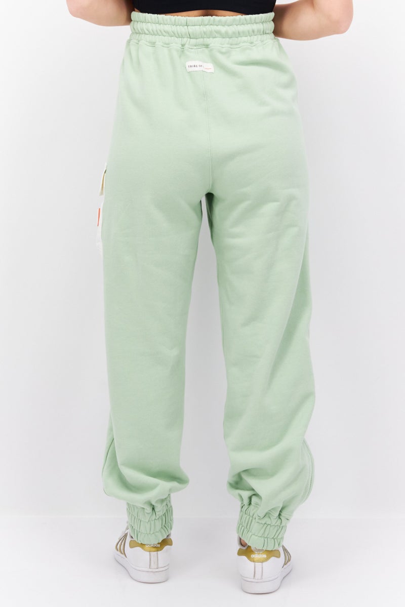 TRIBE OF 6 Women Sportswear Fit Training Sweatpants, Light Green  - Image 3