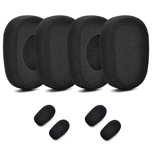 defean Repair Parts Suit Replacement Ear pad Cushion mic Foam Compatible with BlueParrott B450-XT B450XT Noise Cancelling Headset - Image 1