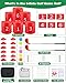 HOTWIND Backyard Golf Game with 2 Clubs Portable 6 Hole Backyard Golf Course for Indoor Outdoor Play Backyard Lawn Beach Golf Practice Game Gifts for Family and Adults - Image 4