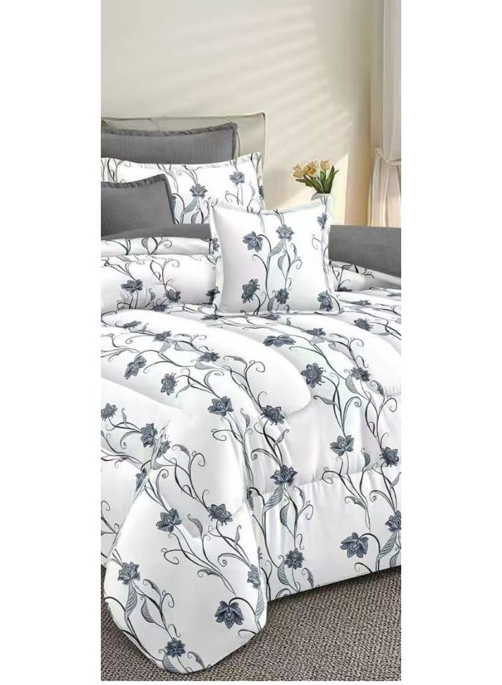 Red Rose Luxurious double bed sheet, printed, made of microfiber, size 240*260 cm - Image 3