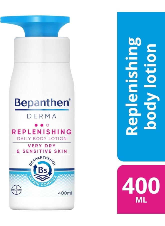 Bepanthen - Bepanthen DERMA Replenishing Body Lotion 400ml - Image 1