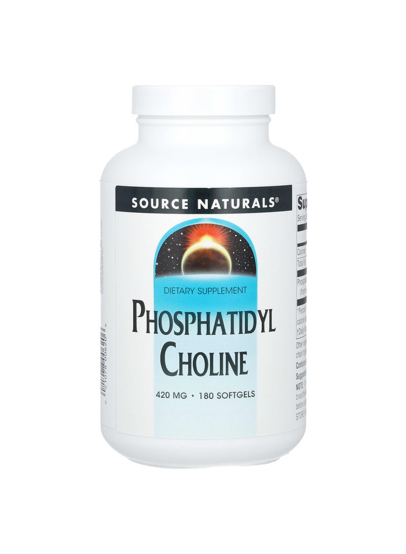 Phosphatidyl Choline, 420 mg, 180 Softgels