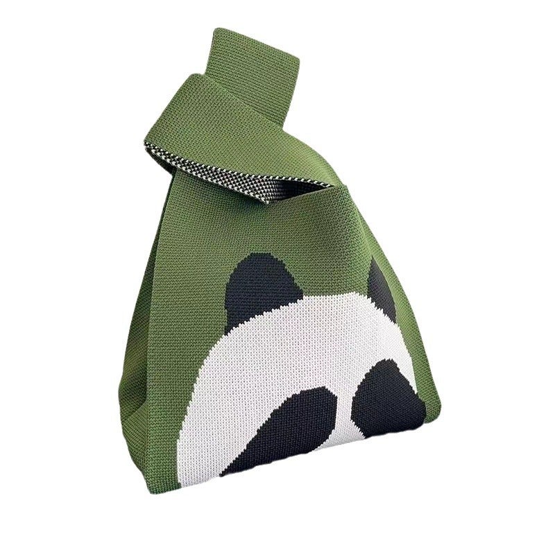 Cute Panda Print Women's Shopper Tote Bag - Image 5