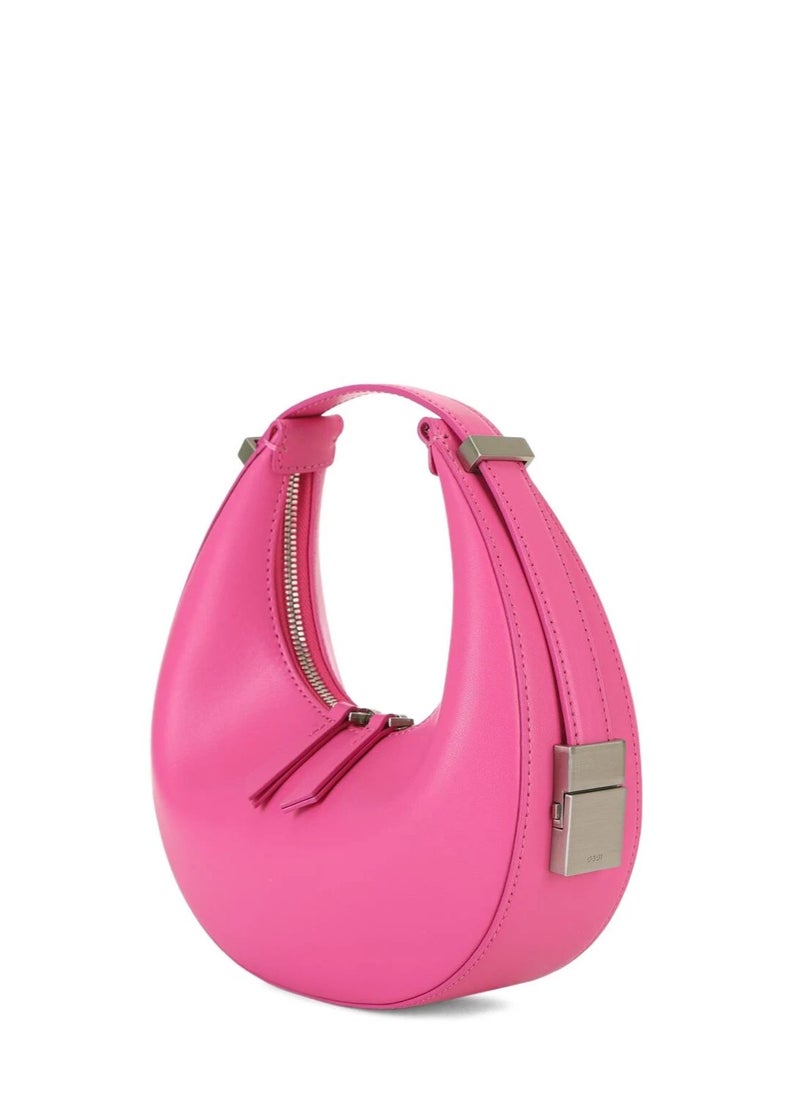 OS OI Mini Toni Bag Mini Leather Top Handle Handbag Shoulder Crossbody Bags  - Image 2