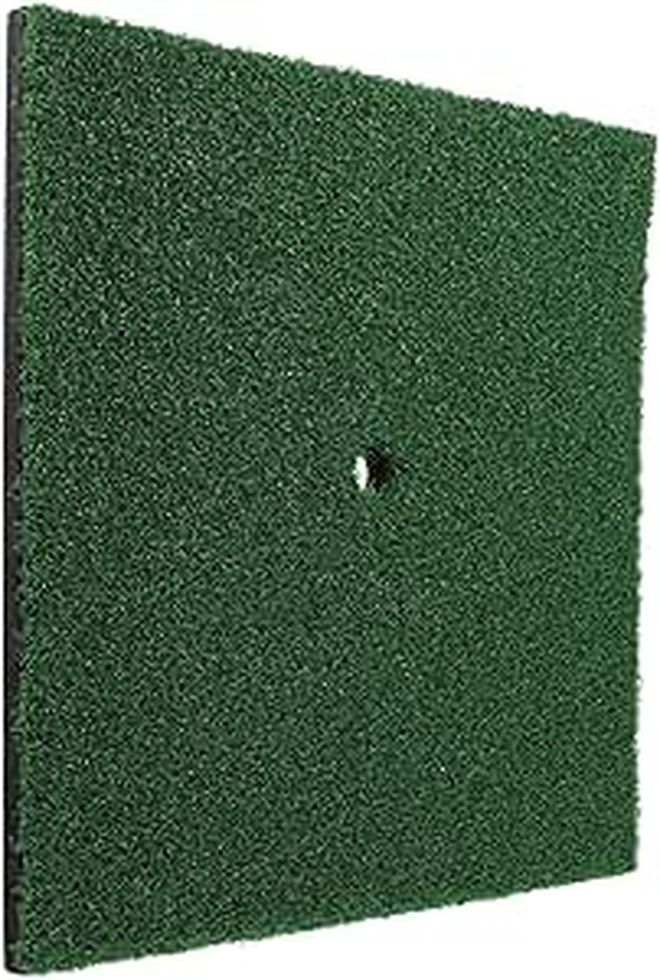 Portable Golf Swing Practice Mat 30x30cm Mini Indoor Training Pad for Beginner Home Golfing - Image 1