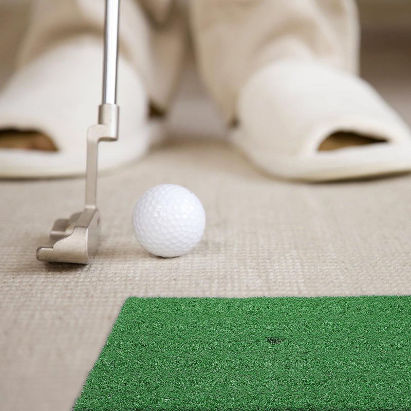 Portable Golf Swing Practice Mat 30x30cm Mini Indoor Training Pad for Beginner Home Golfing - Image 4