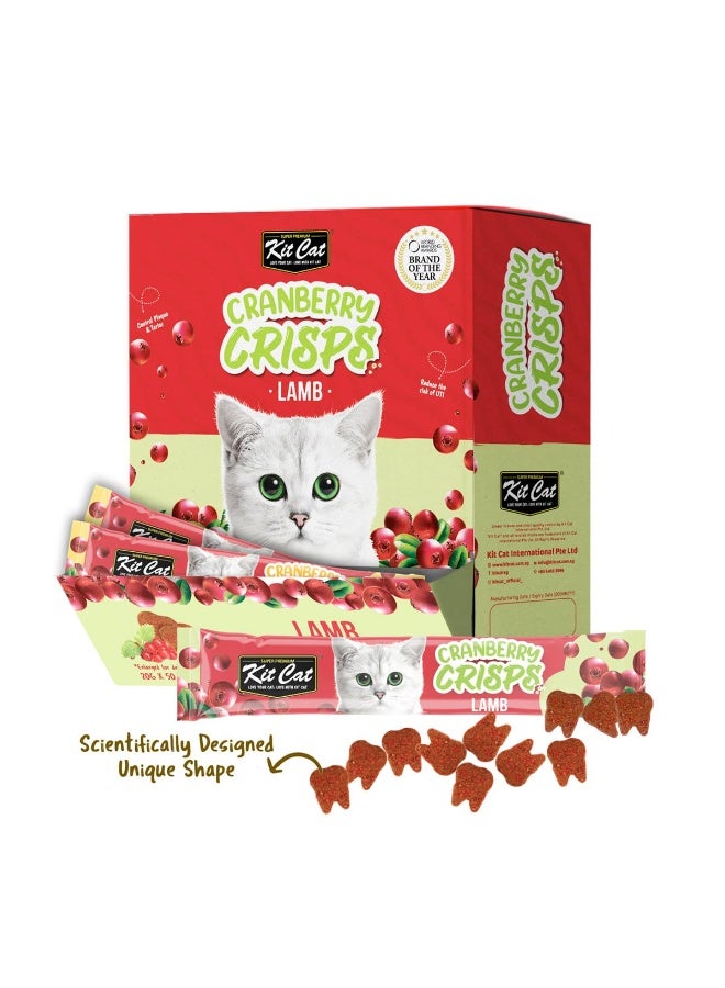 Kit Cat Cranberry Crisps Lamb 20g x 50 sachets - Image 1